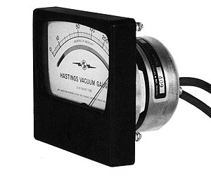 behind-the-meter vacuum gauge