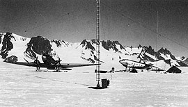 Raydist in Antarctica