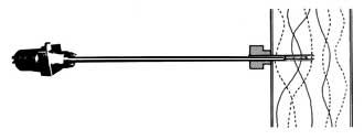 diagram of gas flow probe